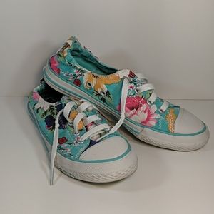 BOBS by Skechers-Utopia Turfs in Turquoise Sz 6